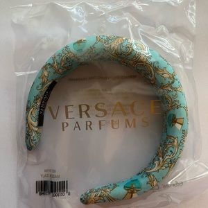 Versace turquiose headband